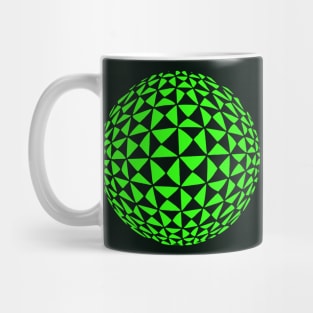 Glitch Ball Green Mug